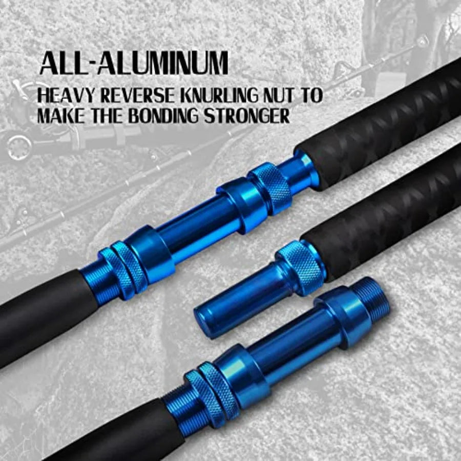 Saltwater Offshore Trolling Fishing Rod With Roller Guides