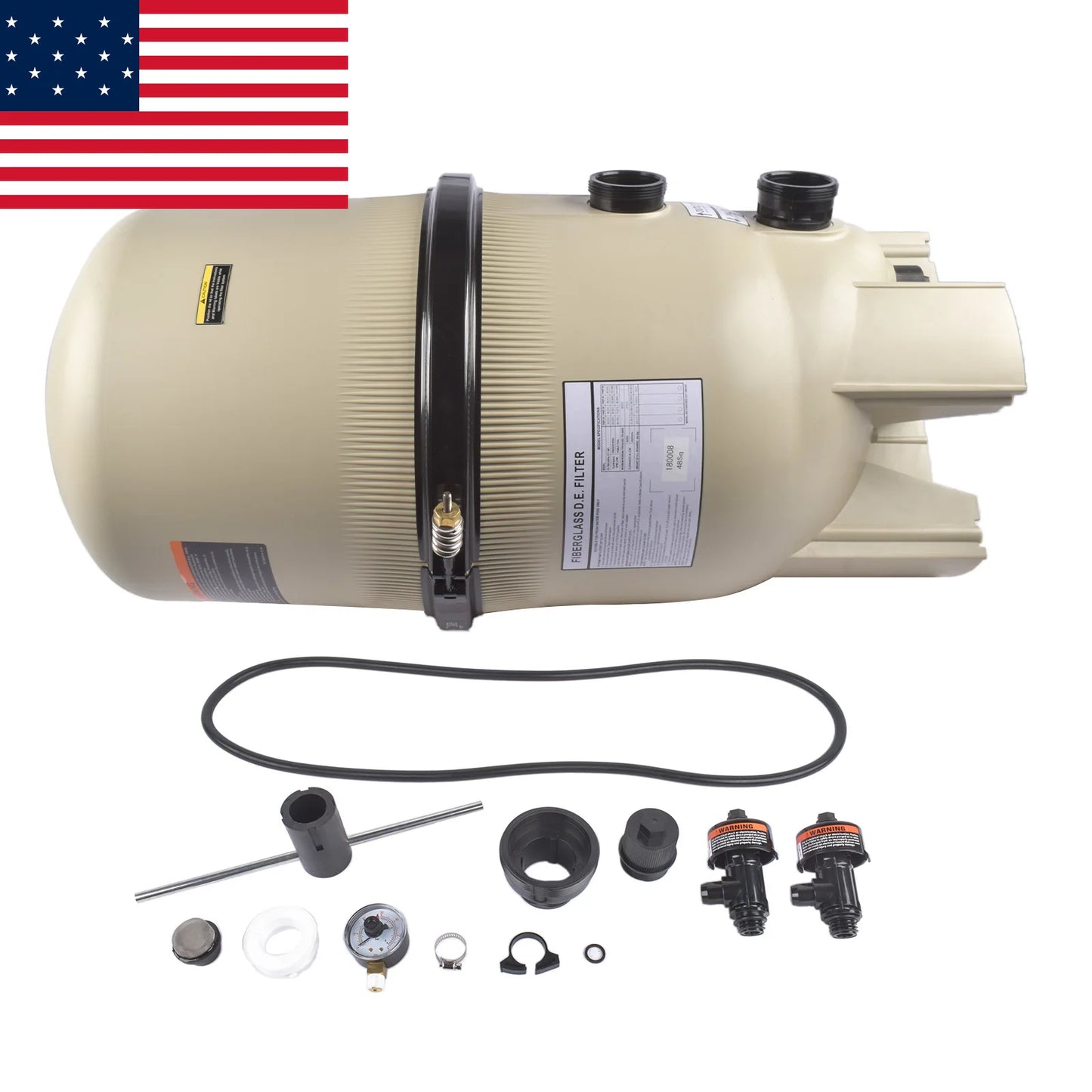 AP03 48 Sq. Ft. Pool Filter Replacement for Pentair 180008 Pool Filter EC-180008