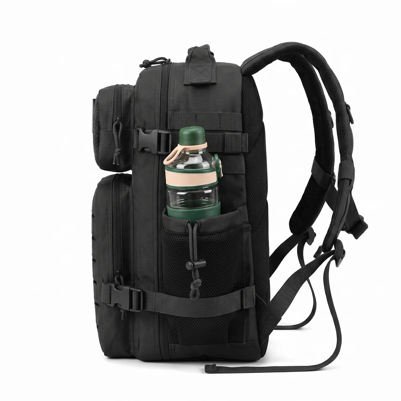 ReFire Gear Molle Hiking Backpack With Dual Cup Holders