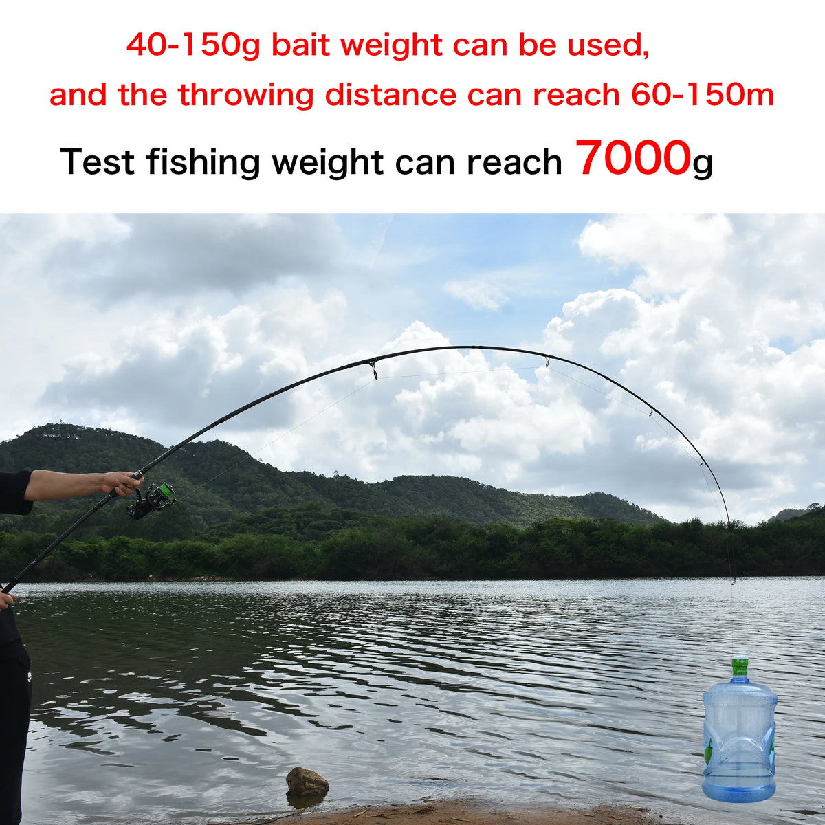 BIUTIFU Carbon Fiber Carp Fishing Rod With Fast Spinning Action
