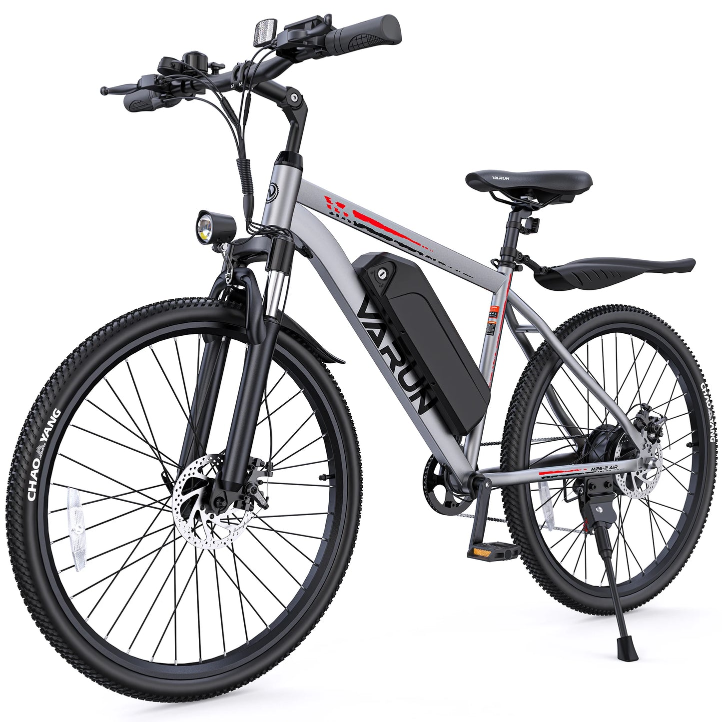 Varun M26-2 Air Adult Electric Bike, 500W Electric Bicycle, 36V 7.8Ah, 26" MTB E-bike, 32km/h Mountain Ebike, 1-Year Warranty