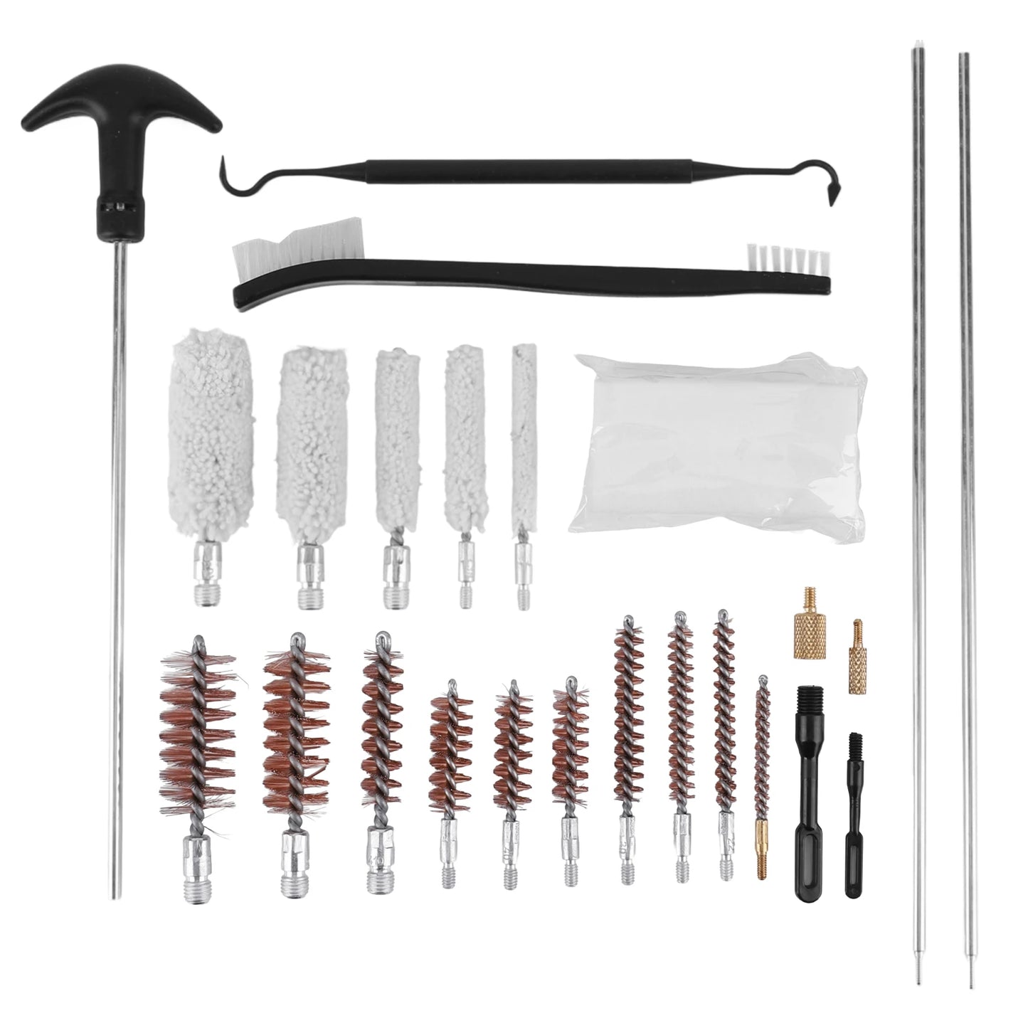 Gun Brush Accessories Gun Brush Pipe Cleaning Tools Kit Barrel Brush Tool for  Pistol Handgun Shotgun Cleaning Kit Tool
