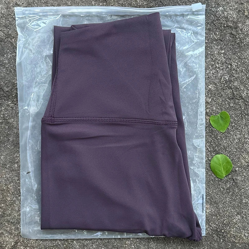 Breathable High Waist Yoga Leggings For Women Elastic Gym Tights