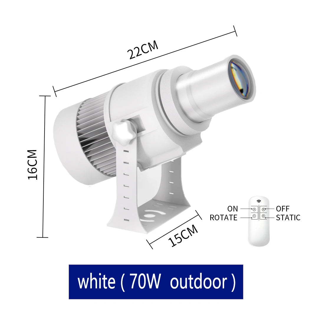 Meisonda Custom HD Gobo LED Logo Projector IP67 Waterproof