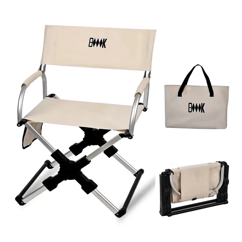 BRS Folding Director Chair for Camping Fishing Beach and Travel