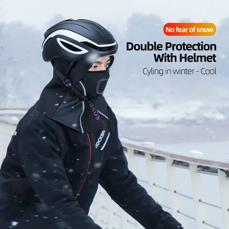 ROCKBROS Winter Cycling Balaclava Face Mask for Motorcycle Skiing
