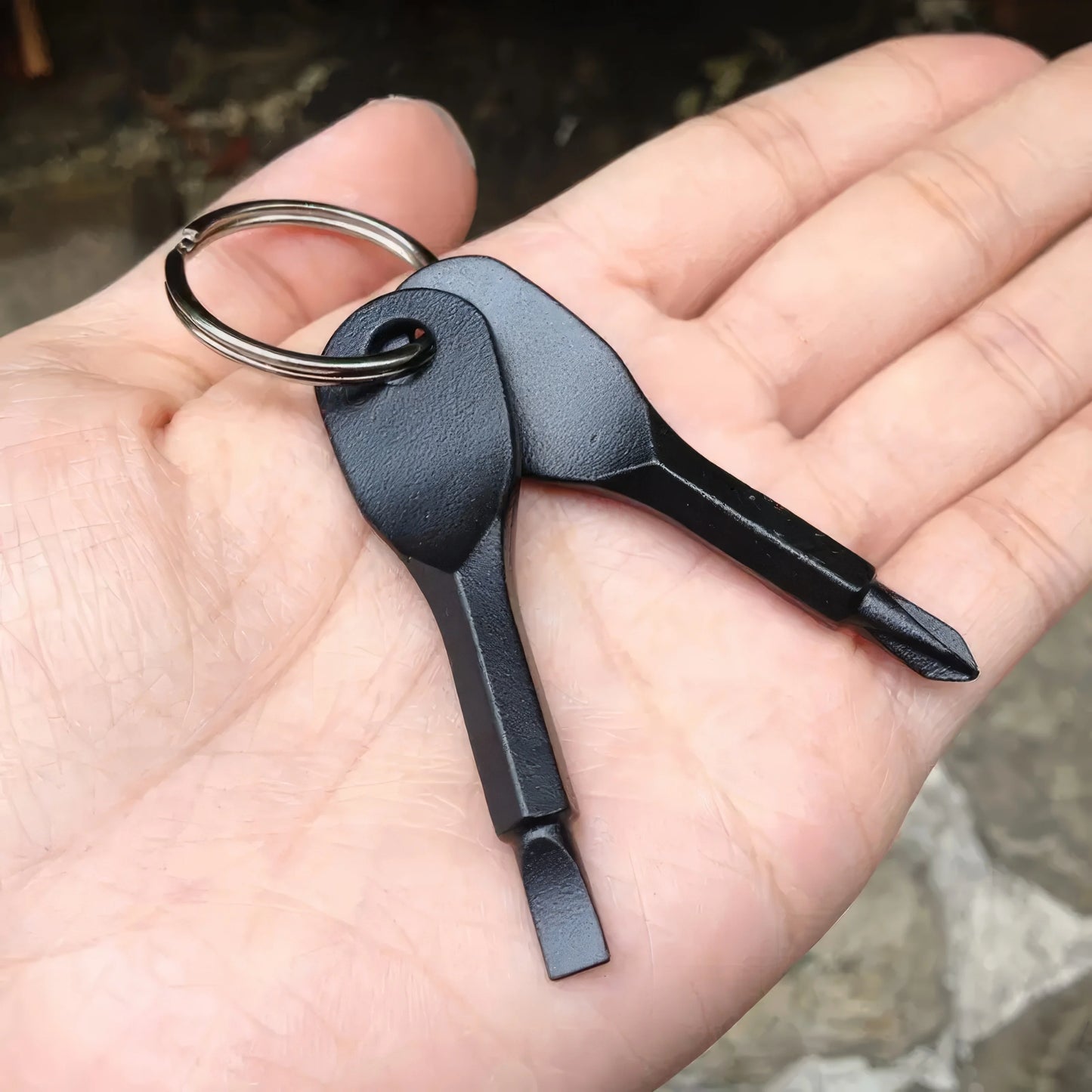 Mini Keychain Screwdrivers Set Portable Steel Tools For Car Repair