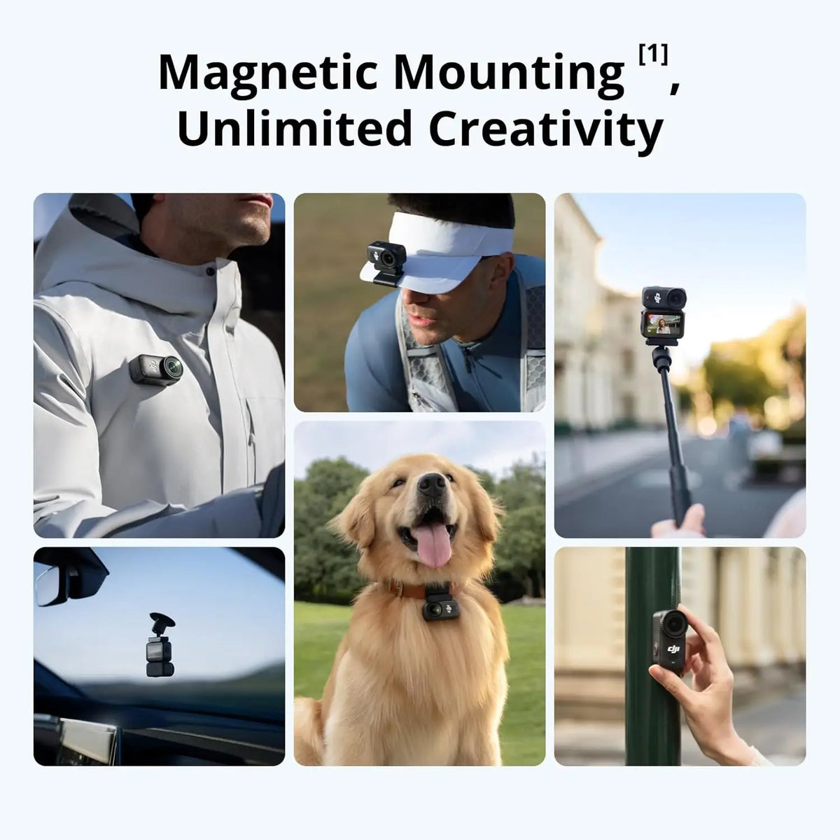 DJI Osmo Nano 4K Action Camera Combo With Magnetic POV