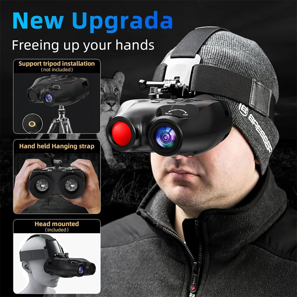 GTGUARD N4 Digital Night Vision Binoculars With Infrared Viewing