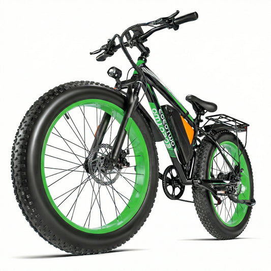 EOEOTWO 1500W Electric Fat Tire Ebike For Adults Long Range