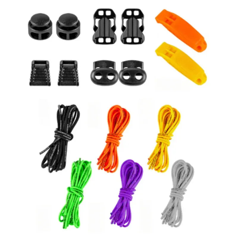 HIKEMAN DIY Adjustable Backpack Buckle Elastic Expansion Strap for Outdoor Hiking Camping External Hanging Fastener
