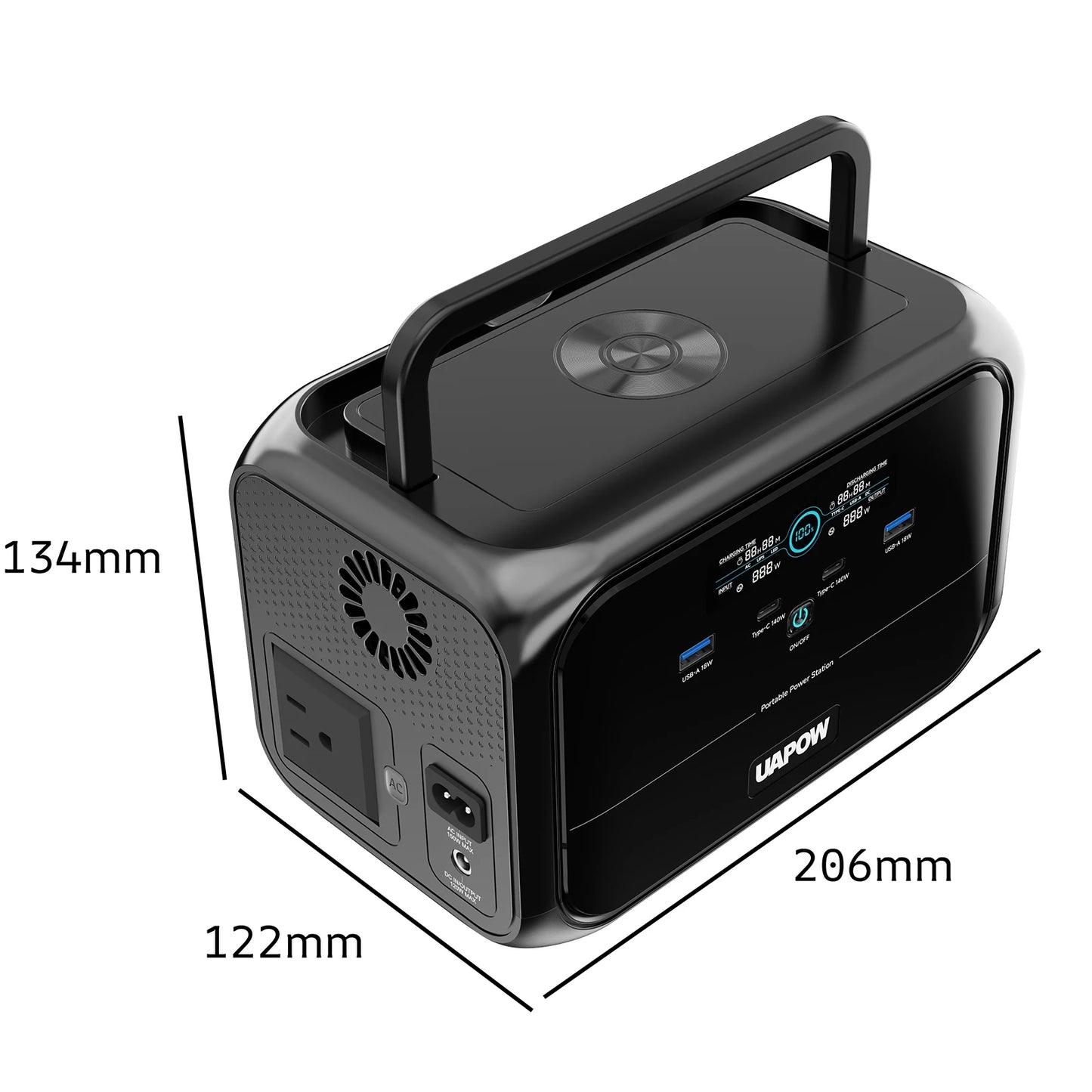 110V Camping Portable Power Station Ecoflow 300W Portable Power Supply Generator Compact And Lightweight Emergeny Power Supply