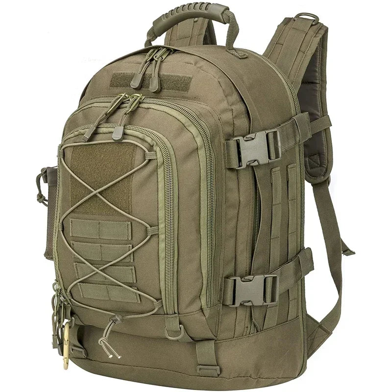 60L Military Backpack Army Molle  Rucksack Outdoor Travel Hiking Rucksacks Camping Hunting mochila hombre