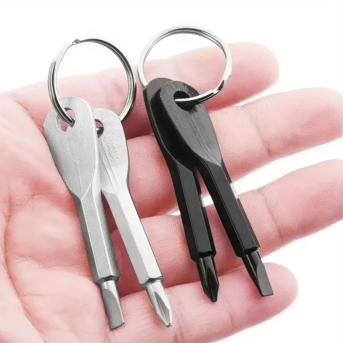 Mini Keychain Screwdrivers Set Portable Steel Tools For Car Repair