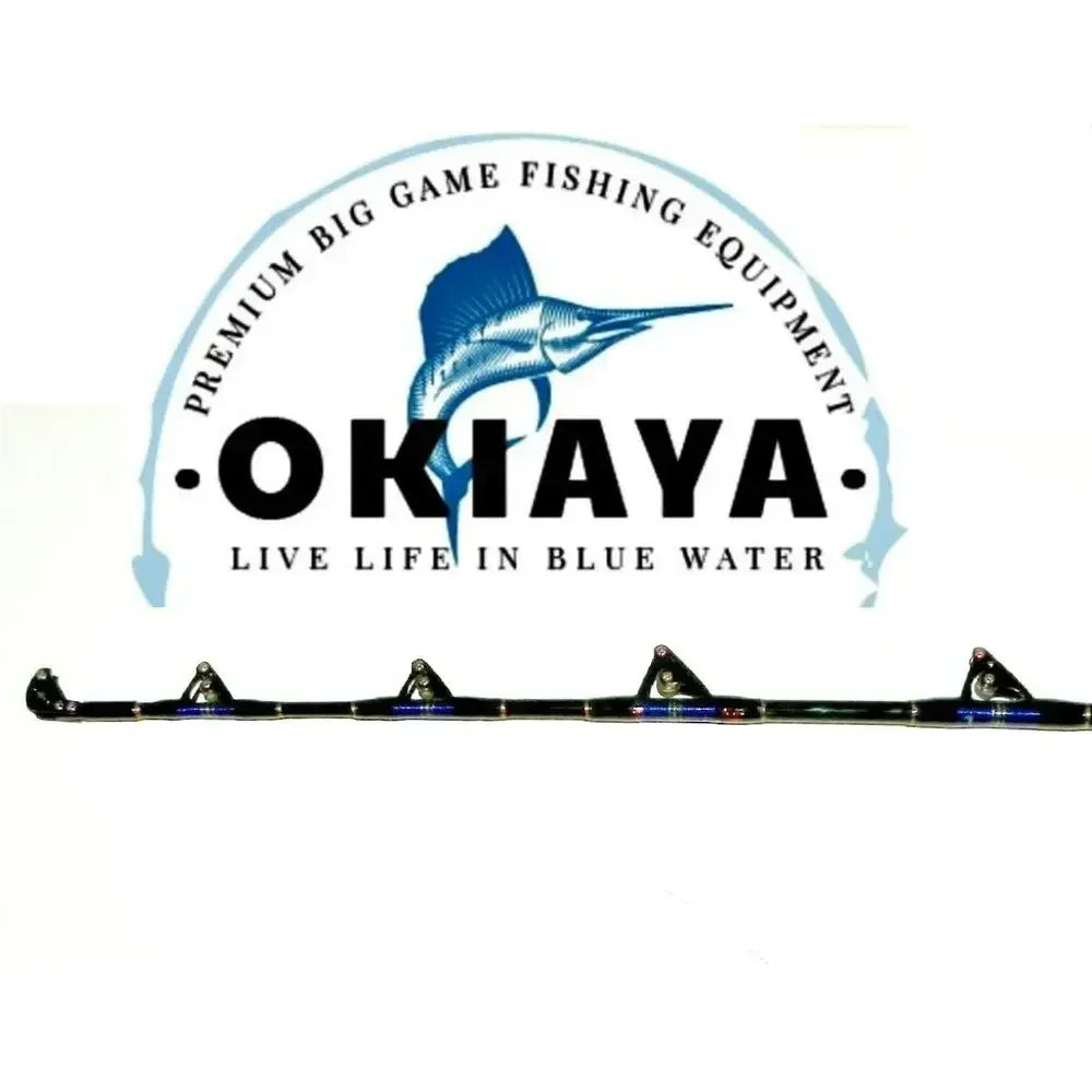 Saltwater Big Game Roller Fishing Rod Blueline Series