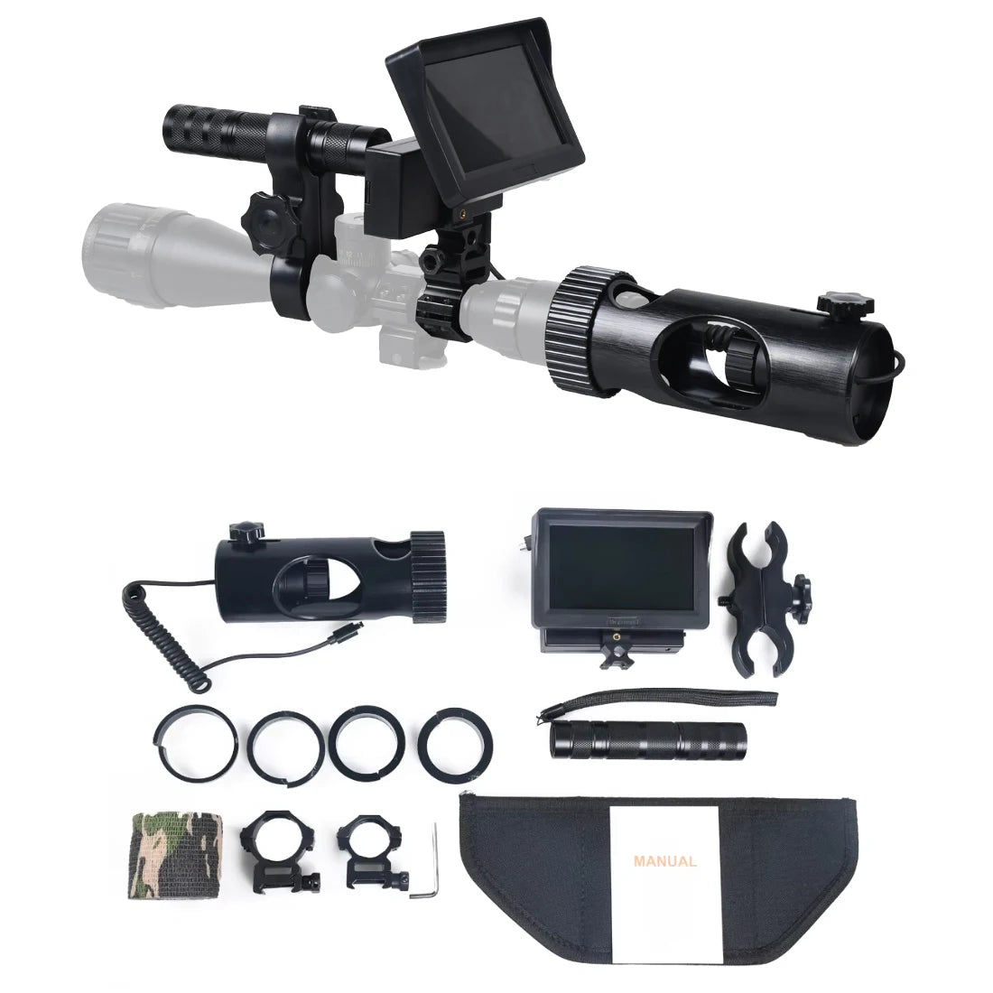Megaorei M2 Night Vision Riflescope 850nm Infrared Scope