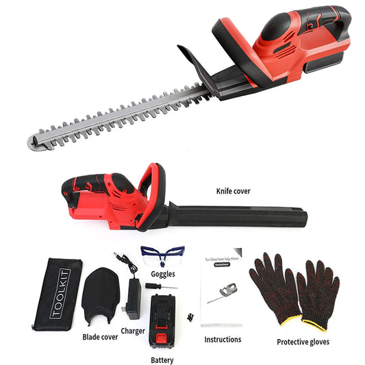 Cordless Hedge Trimmer For Yard And Garden Maintenance