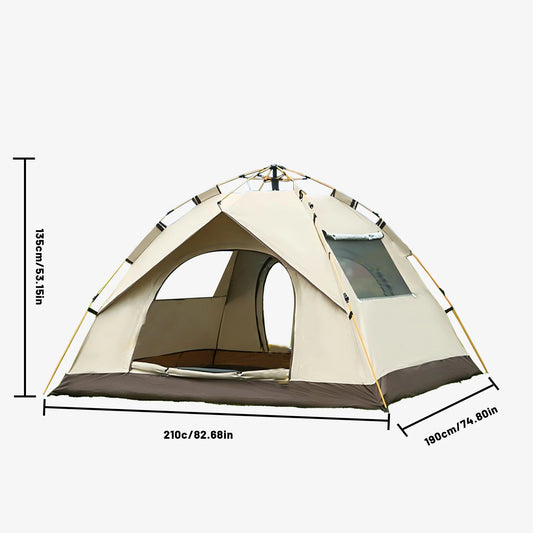 Pakicetus Instant Pop Up Camping Tent With Easy Setup Portable Shelter