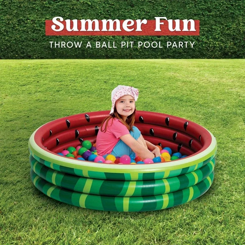JOYFY Swimming Pool 3 Pack 45'' X 10'' Inflatable Kid Swimming Pool for Kids Summer Water Pool Baby Swimming Pool Pit Ball Pool