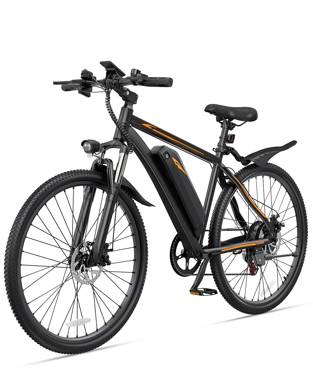 【1 Year Warranty】DYU M26 Electric Bicycle 1000W Peak Motor 36V 10AH Removable Battery Electric Bike 26 Inch City E-bike UL2849