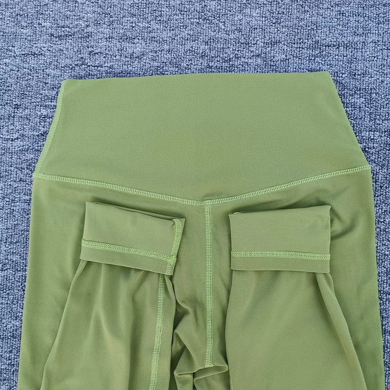 Breathable High Waist Yoga Leggings For Women Elastic Gym Tights