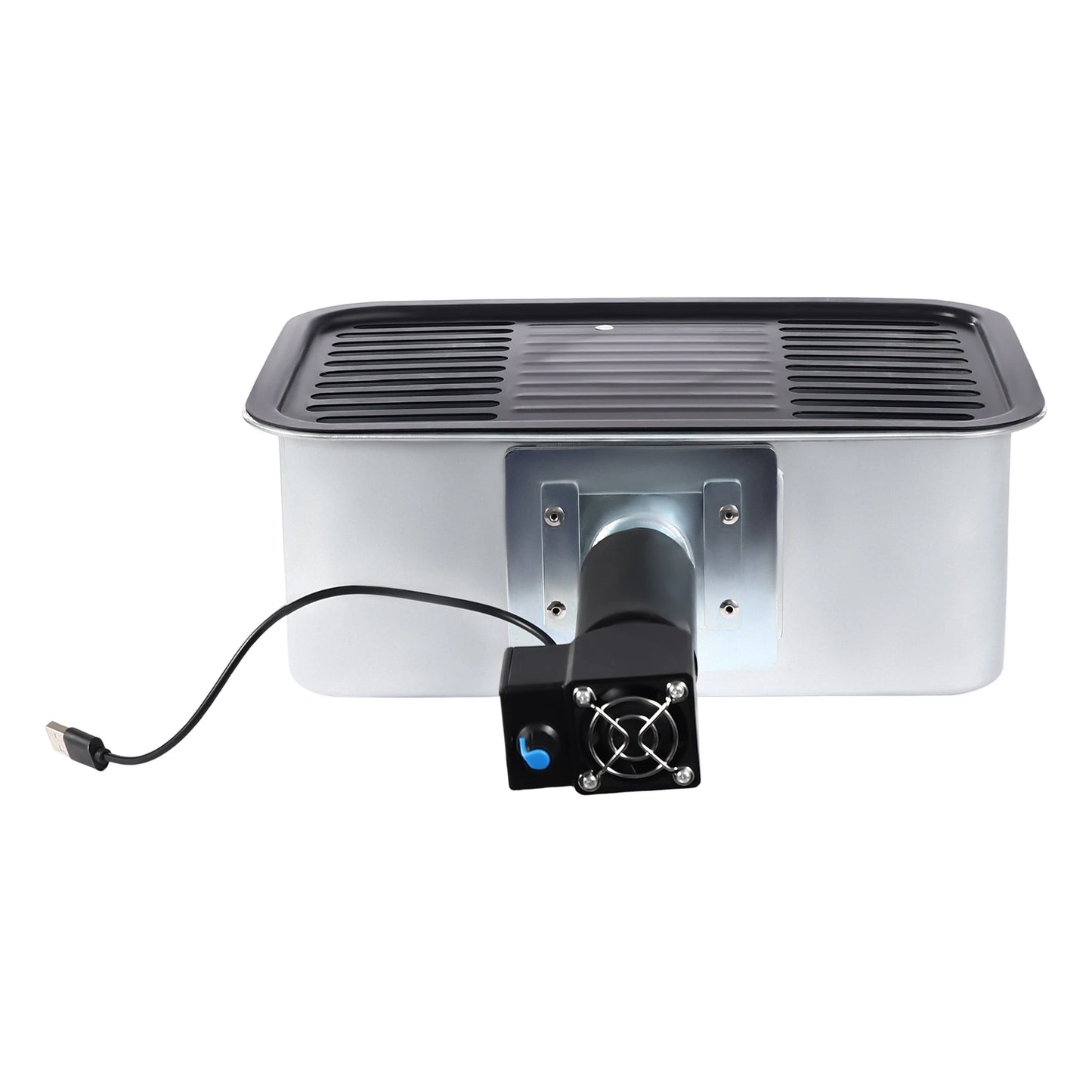 Portable Camping Grill With USB Fan Control And Ash Tray