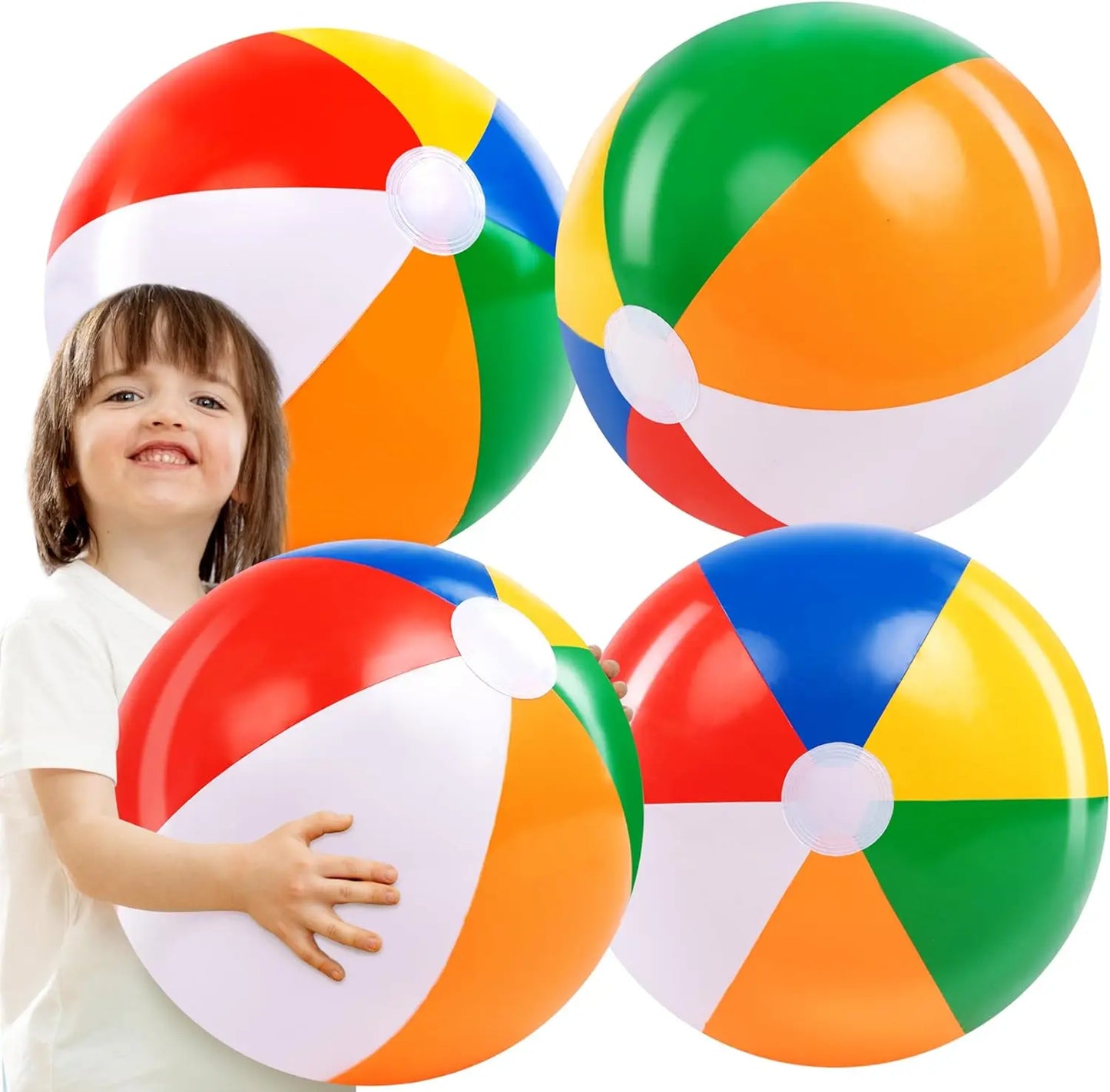 Joyfy Inflatable Beach Balls For Pool Party Supplies