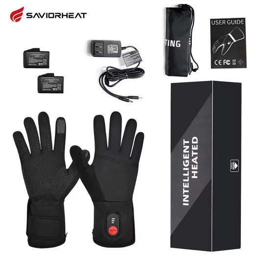 Savior Heat Rechargeable Electric Heated Gloves For Cold Weather