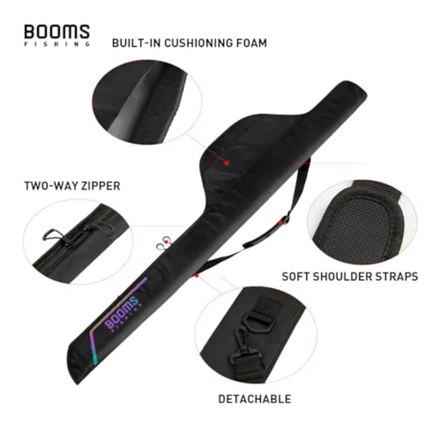 Portable Folding Fishing Rod and Reel Storage Case