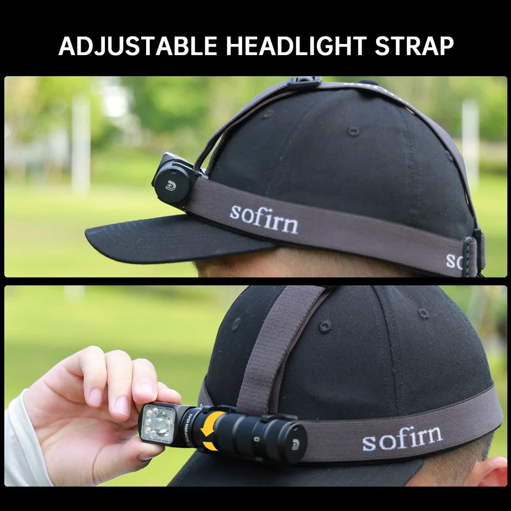 Sofirn HS42 2100lm USB C Rechargeable Headlamp SST40 LED
