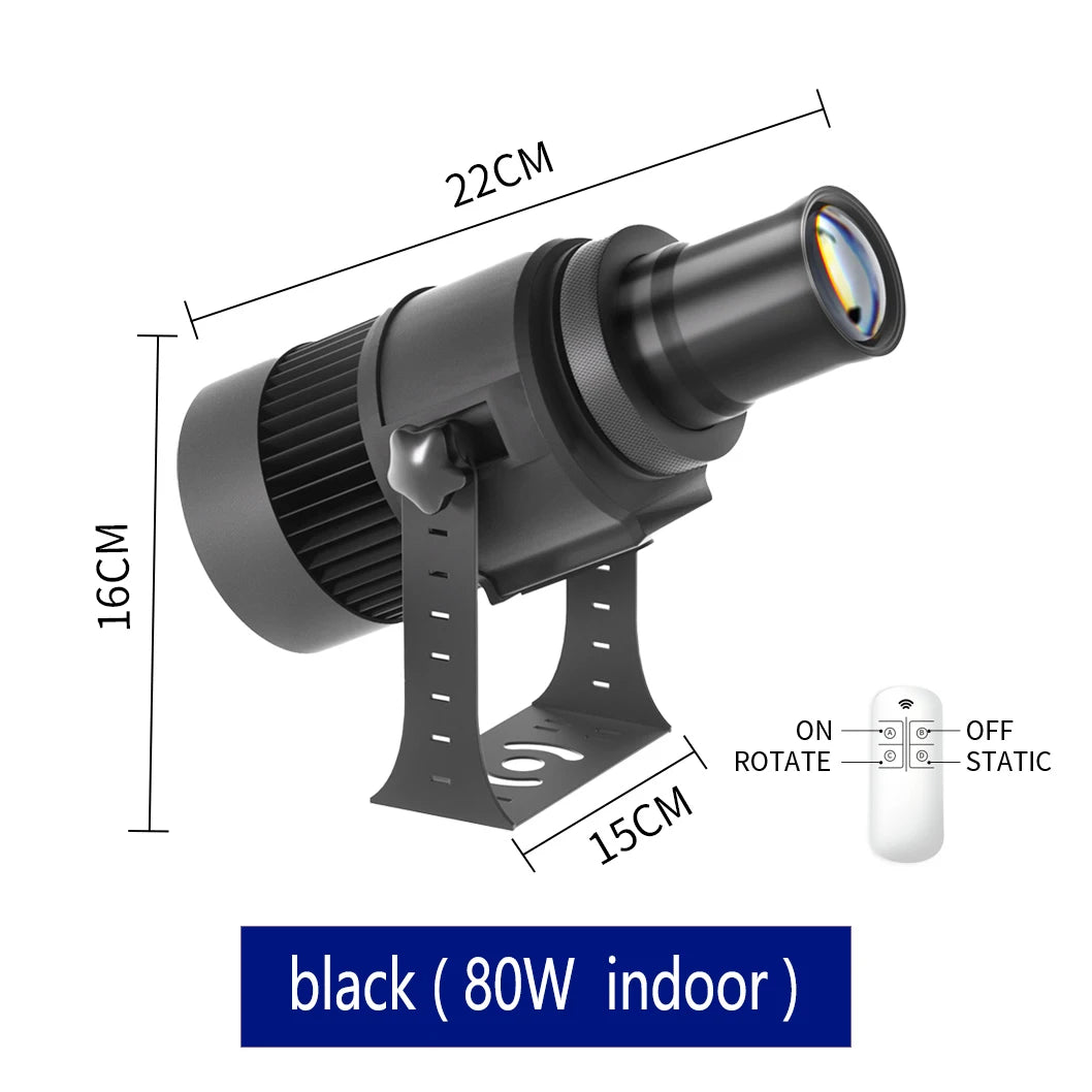 Meisonda Custom HD Gobo LED Logo Projector IP67 Waterproof