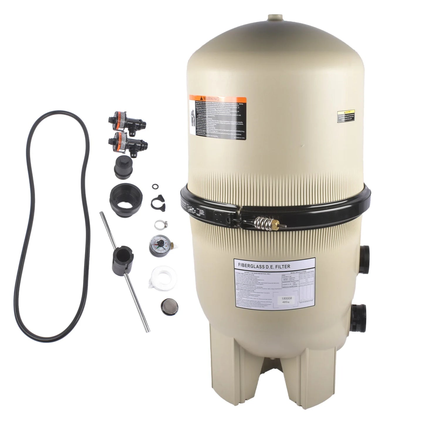 AP03 48 Sq. Ft. Pool Filter Replacement for Pentair 180008 Pool Filter EC-180008
