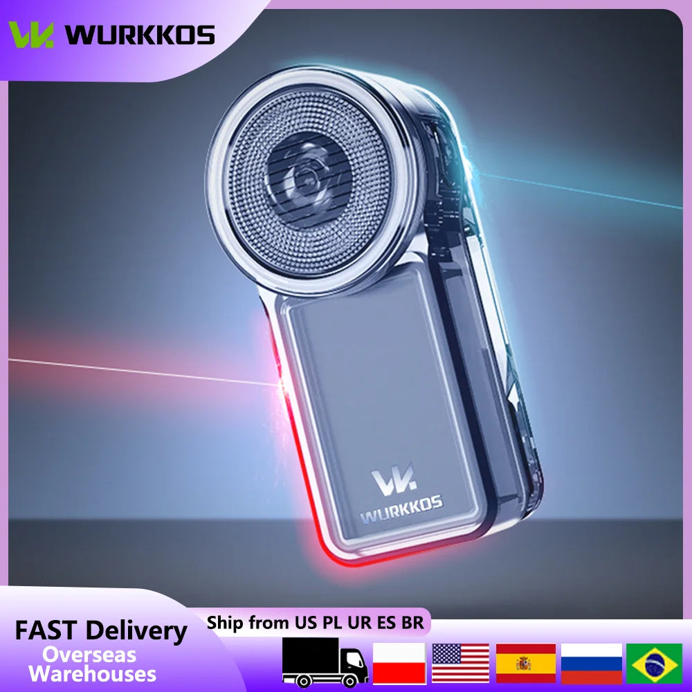 Wurkkos HD03 680LM Mini Clip Flashlight Rechargeable with Colorfull Light  for Outdoors Local Shipment from Overseas Warehous