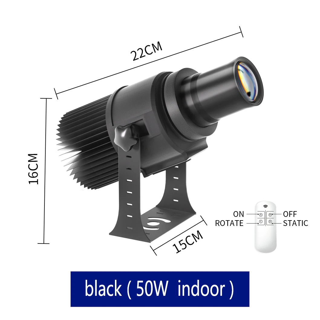 Meisonda Custom HD Gobo LED Logo Projector IP67 Waterproof