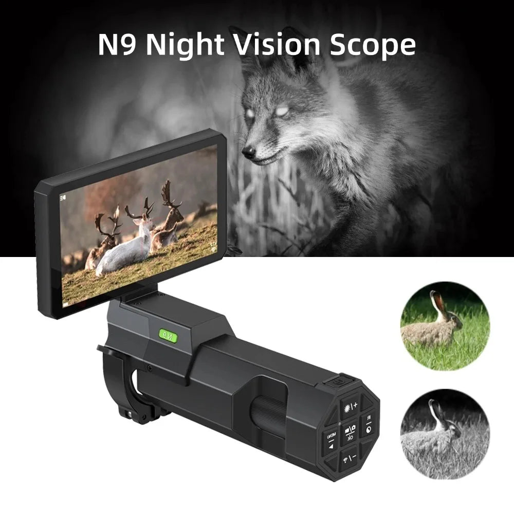 N9 Handheld Day and Night Digital Camera WiFi 360 Eyepiece Focus Adjustment Ring Record Video and Take Picture