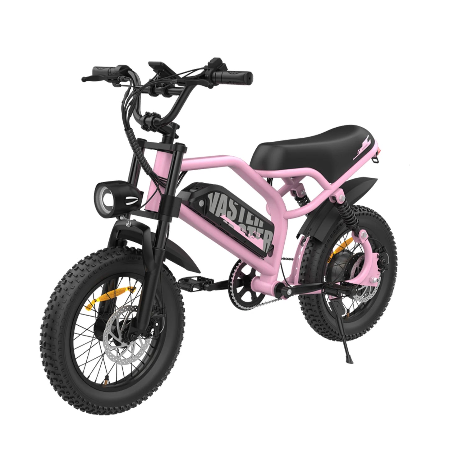 AVDLEU Mountain Electric Bike Fat Tire Ebike With Front Fork Suspension