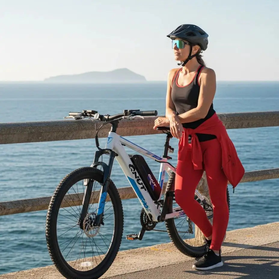 Electric Mountain Bike With 1000W Peak Motor For Adults
