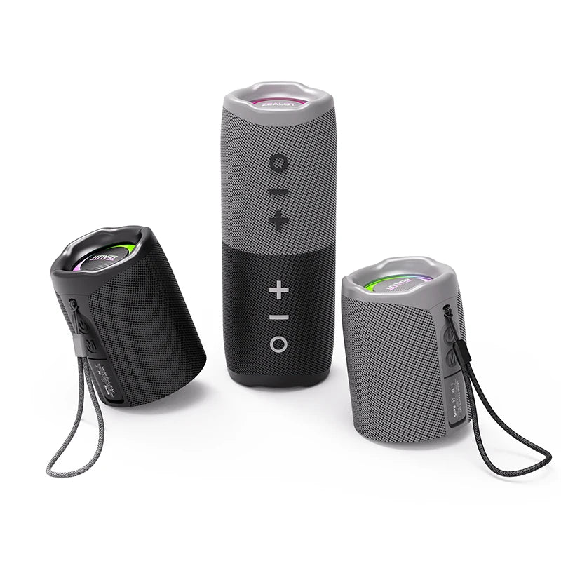 Zealot M5 Portable Magnetic Bluetooth Speaker With Stereo Audio