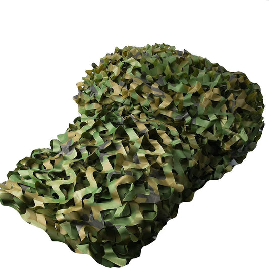 Camouflage Net Bulk Roll - Shade Net for Hunting, Home Decor, Paintball, Bird Watching Camping Car Cover tree stand hunting