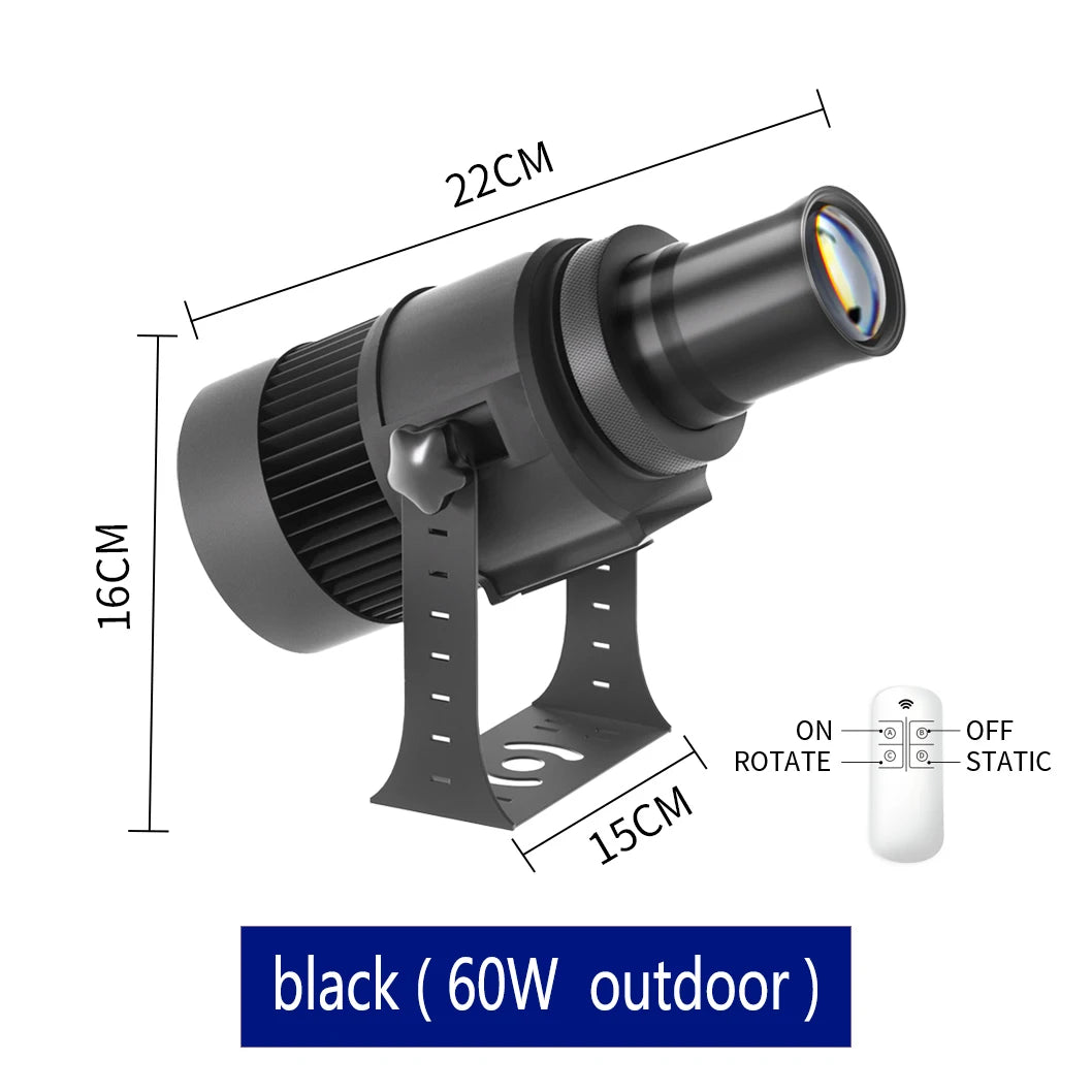 Meisonda Custom HD Gobo LED Logo Projector IP67 Waterproof