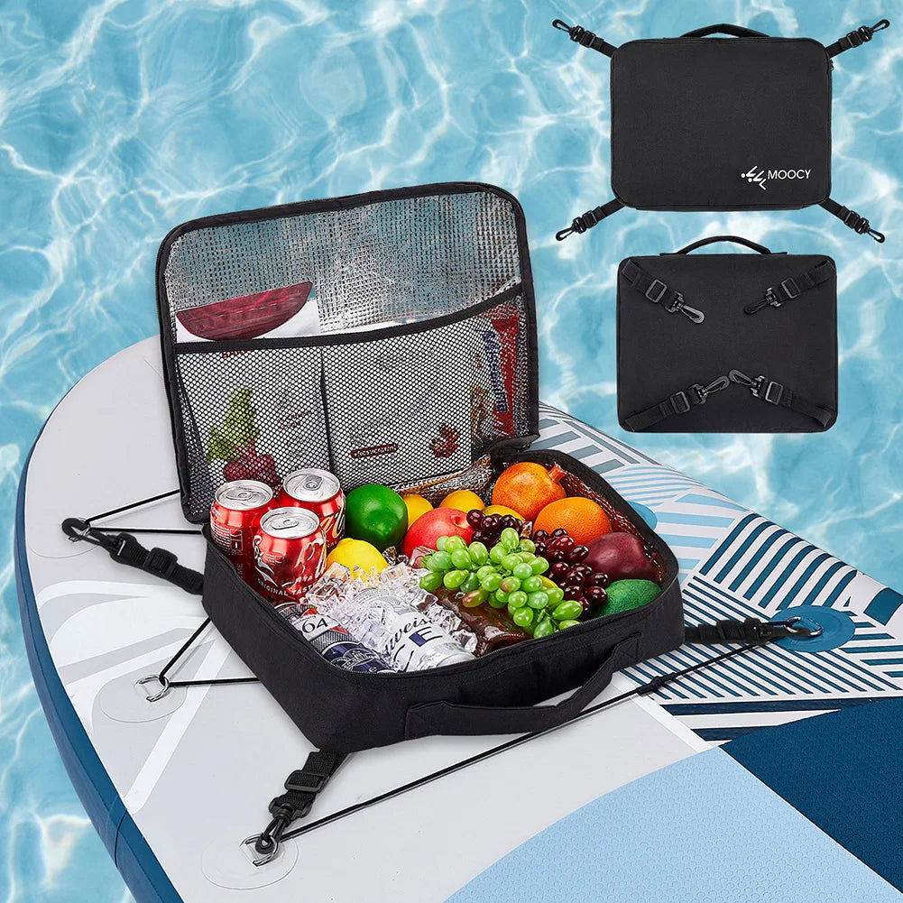 Portable Deck Bag Waterproof Sup Paddle Board Accessories Bag Paddleboard Cooler Deck Bag for Stand Up Paddleboard and Kayak