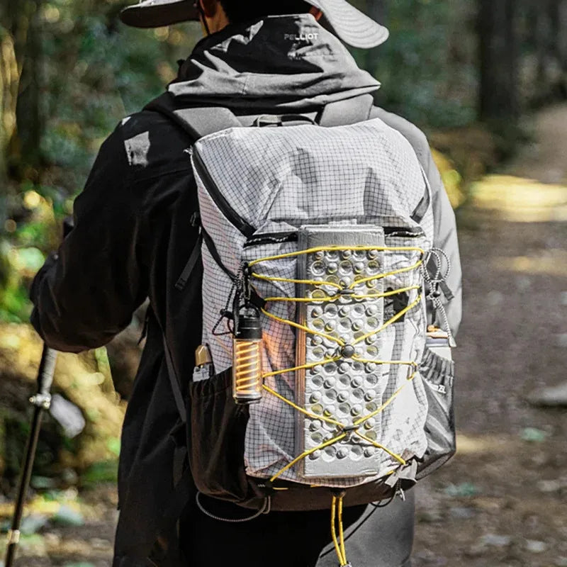 HIKEMAN DIY Adjustable Backpack Buckle Elastic Expansion Strap for Outdoor Hiking Camping External Hanging Fastener