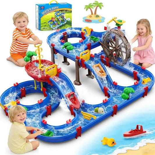 VATOS Outdoor Waterwheel Irrigation Truck Playset for Kidsране