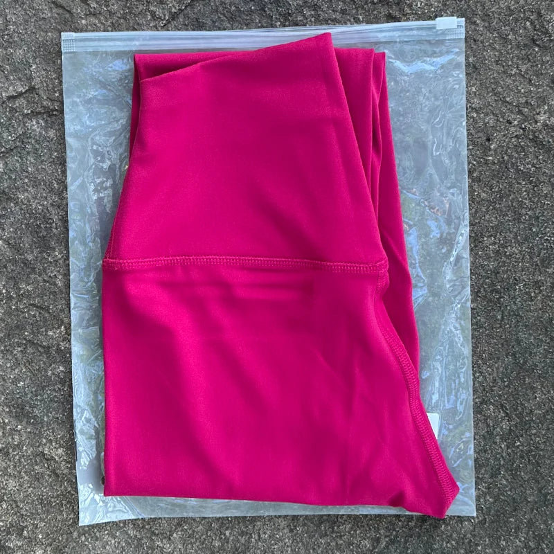 Breathable High Waist Yoga Leggings For Women Elastic Gym Tights