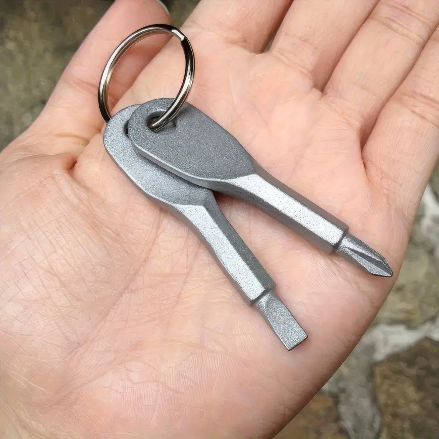 Mini Keychain Screwdrivers Set Portable Steel Tools For Car Repair