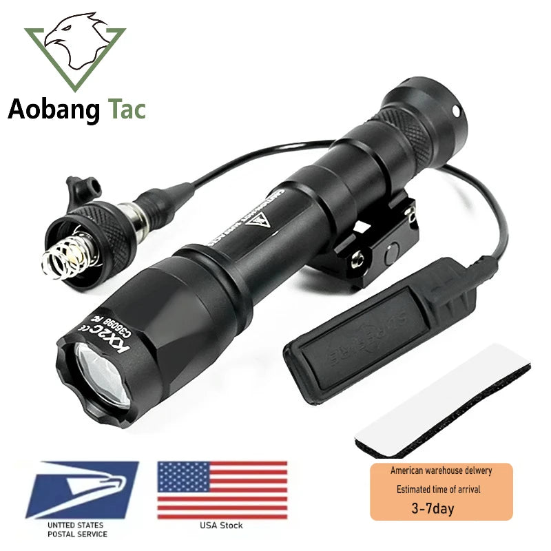 Tactical M600C M600B Flashlight M300B Light LED Rifle Scout Lights for HK416 AR15 Outdoor Torch Hunting Light 20mm Rail