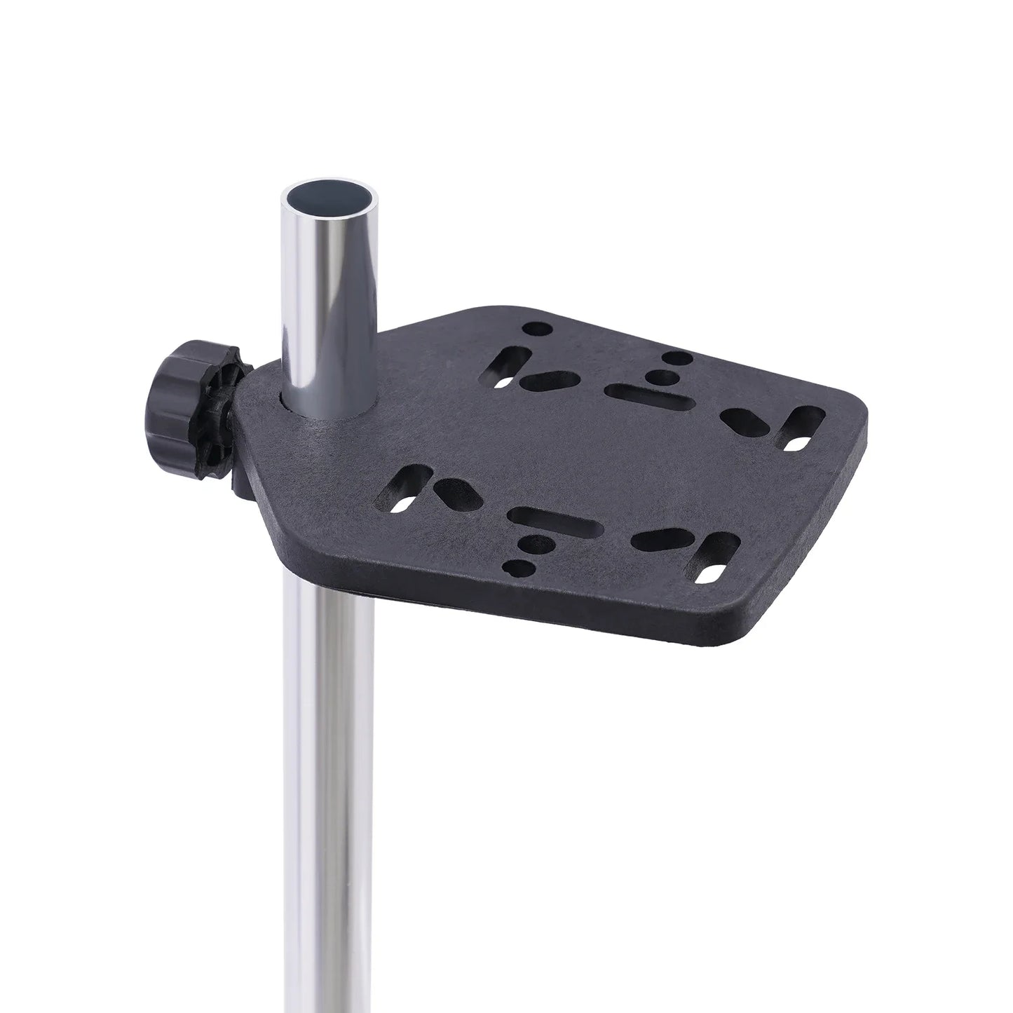 Portable Fish Finder Mount, Universal Fish Finder Bracket w/360° Adjustable Rotatable Transducer Pole Mount for Boat Canoes