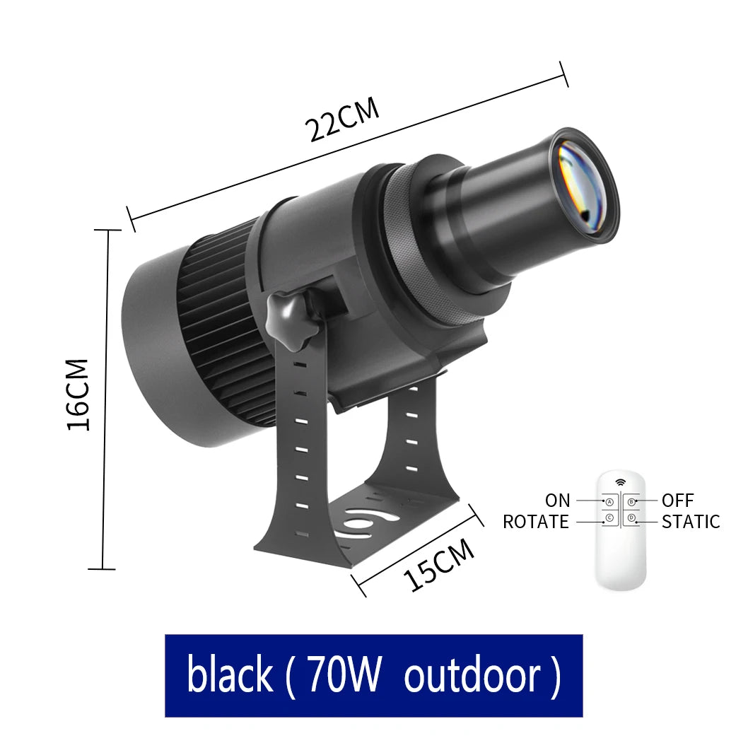 Meisonda Custom HD Gobo LED Logo Projector IP67 Waterproof