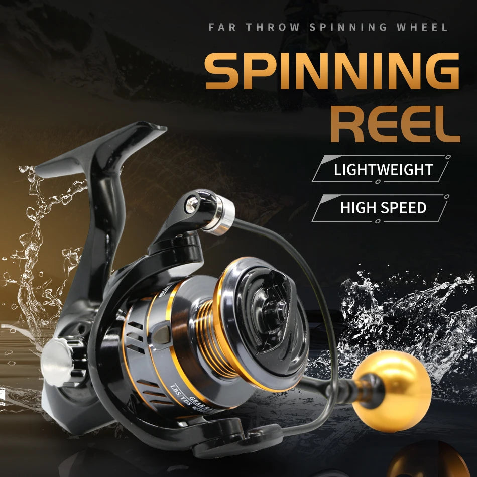 Rooblinos Spinning Reel Max Drag High Speed Fishing