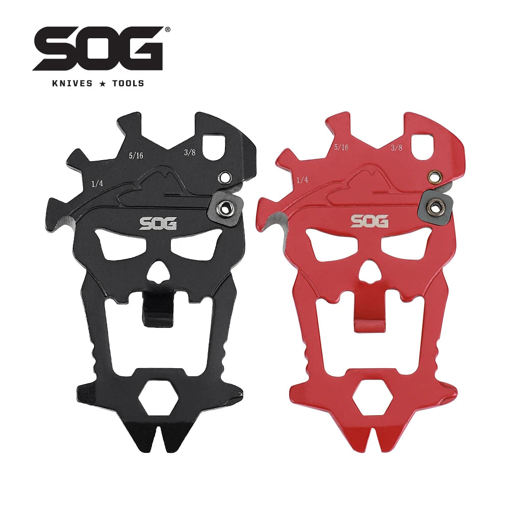 SOG MACV 12 In 1 Stainless Steel EDC Pocket Multitool